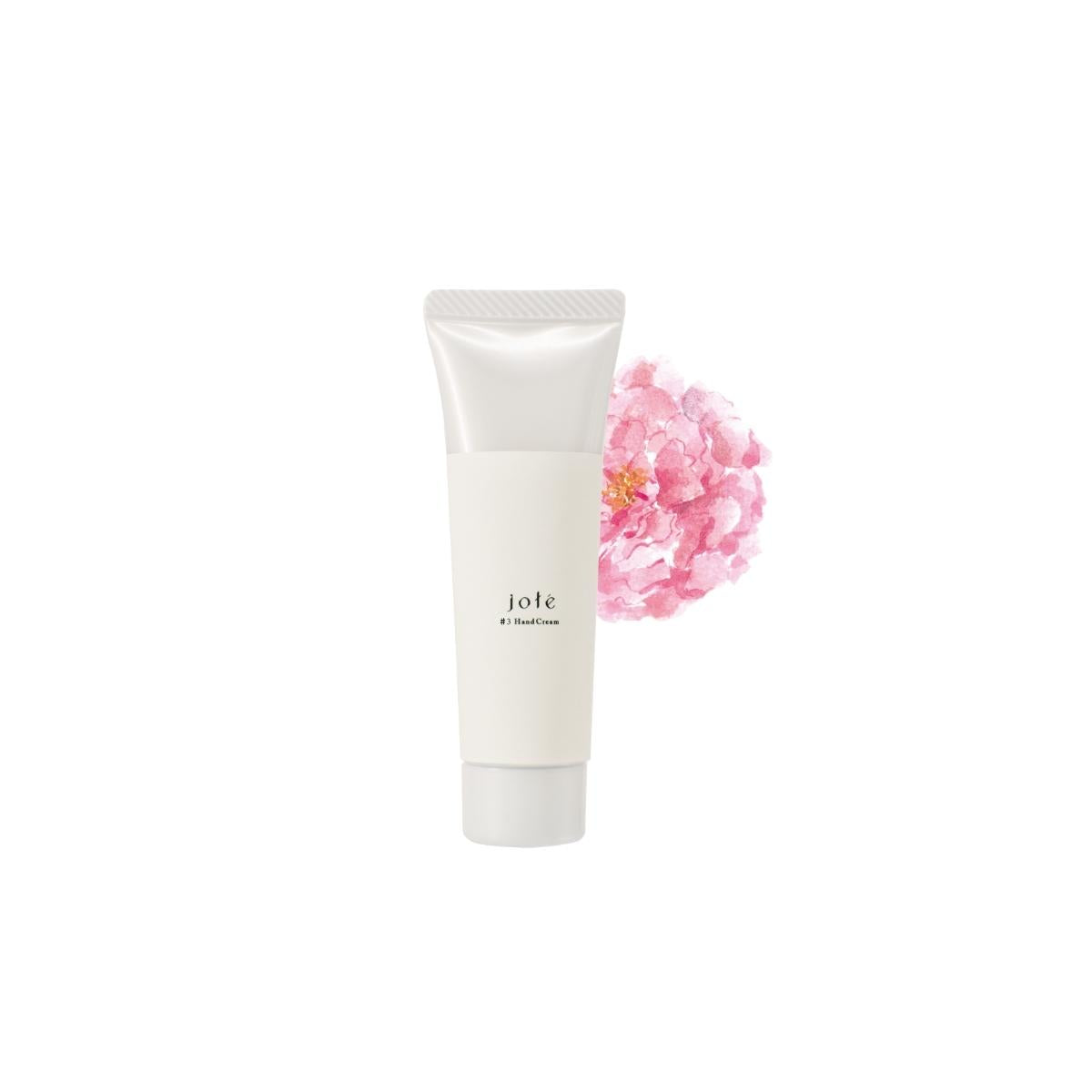jote ♯3（シャープ３）Hand Cream 30g《ダマスクローズの香り》ハンドクリーム