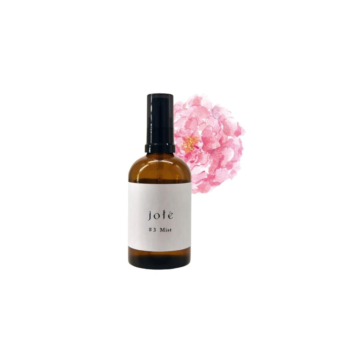 jote ♯3（シャープ３）Mist 100ml《ダマスクローズの香り》化粧水 ミストスプレー